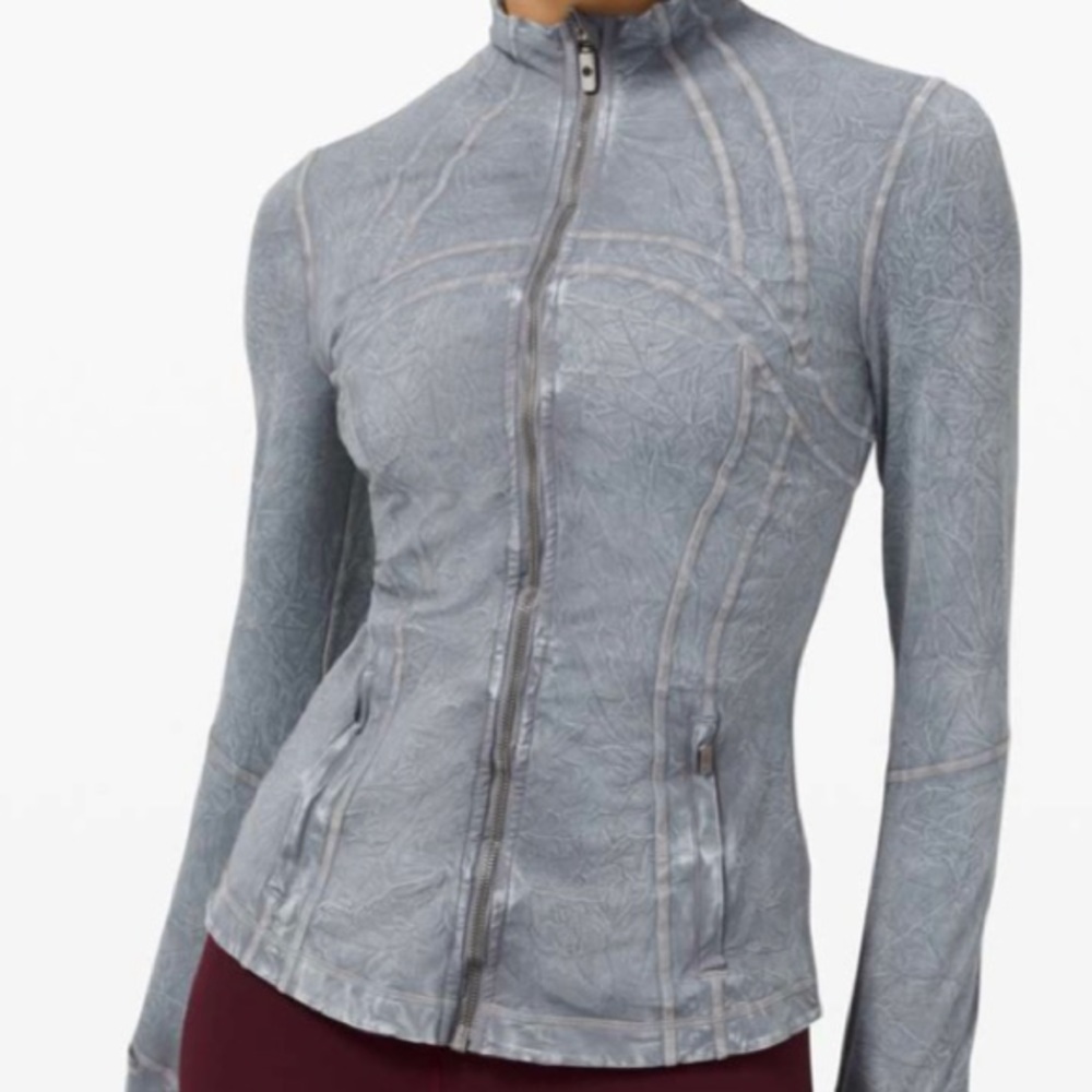 Lululemon Define Jacket Size 2 Ice Dye